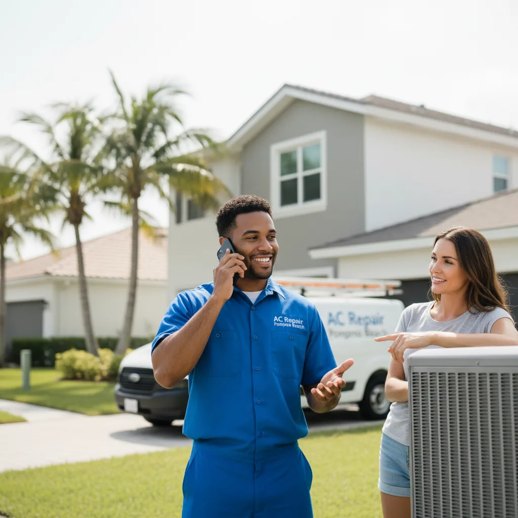 AC Repair Pompano Beach customer support in Van Nuys